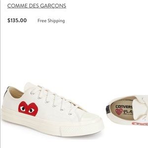 Comme des Garcon Converse
